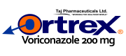 voriconazole tablets 200mg (ortrex)